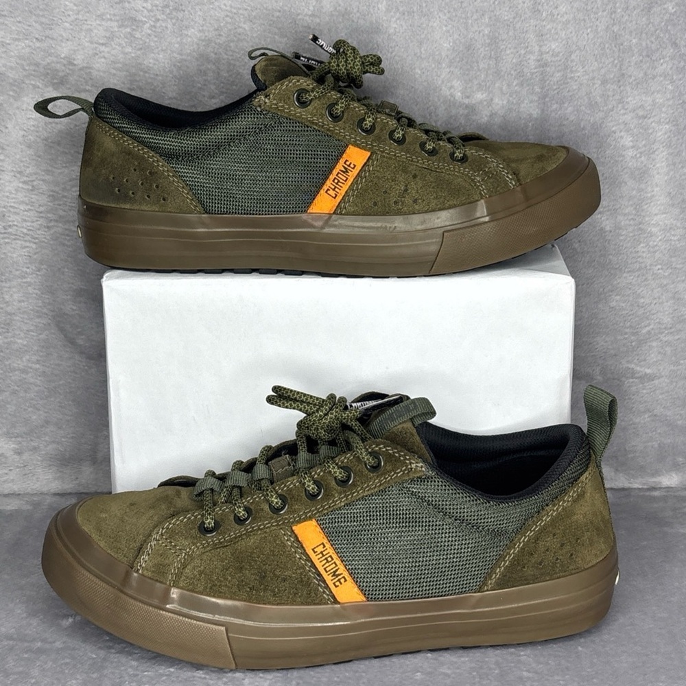 Chrome Industries Kursk TR Sneaker Olive Green Men’s 8 Tactical